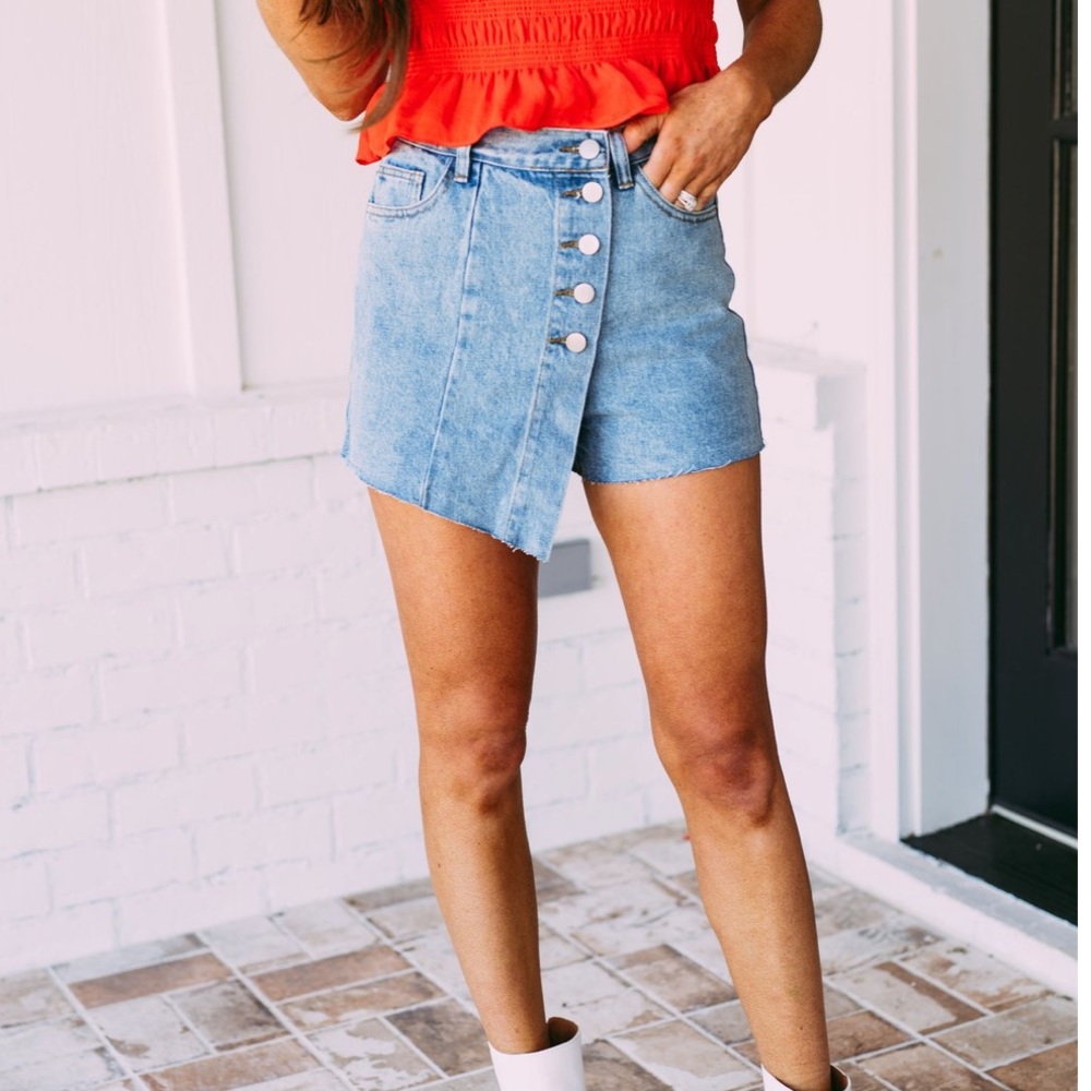NEW!!! Blue jean skort